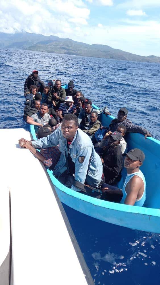 30 migrants burundais et congolais attrapés sur une plage au sud de Mohéli